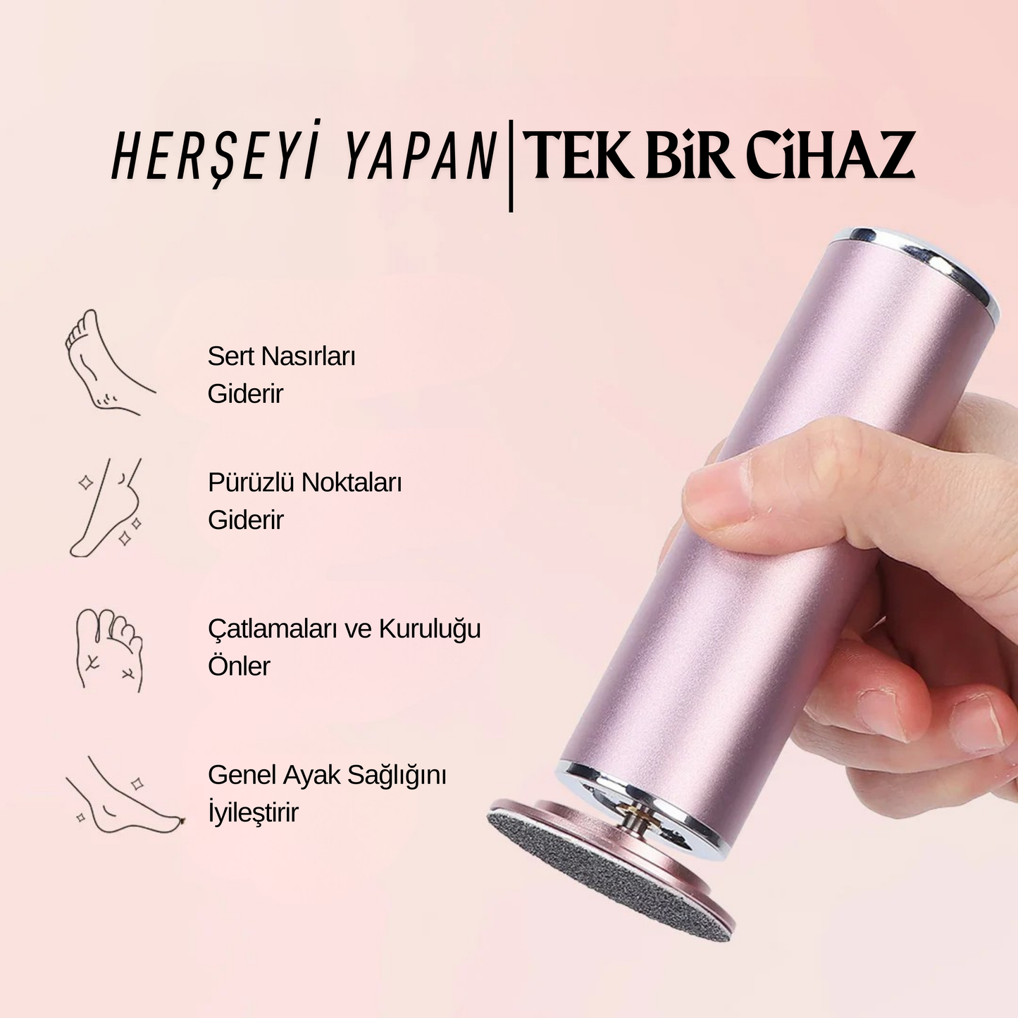 FİTORA™ELEKTRONİK AYAK BAKIMI